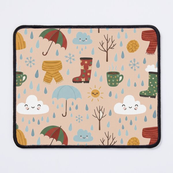 Item preview, Cozy Cute Rain Pattern designed and sold by designwiss.