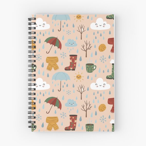 Item preview, Cozy Cute Rain Pattern designed and sold by designwiss.