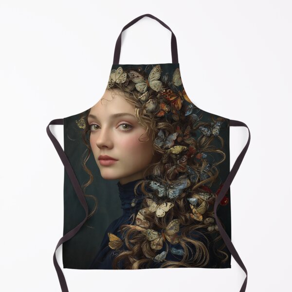 Item preview, Woman with Butterfly Adorned Hair designed and sold by lautir.