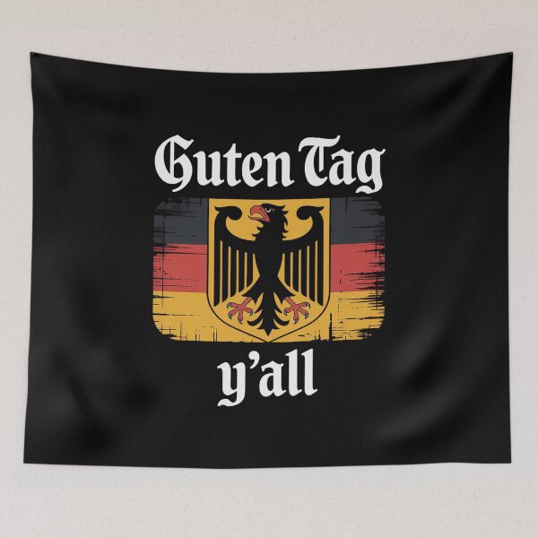 Item preview, Oktoberfest German Flag Eagle Prost Guten Tag Y'all designed and sold by FortuneFull.