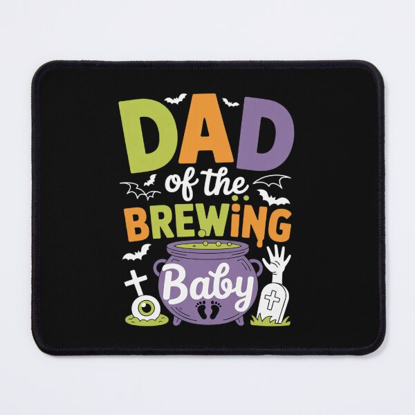 Item preview, Dad Of The Brewing Baby Witch Baby Shower Ghost Halloween designed and sold by ToggleBet.