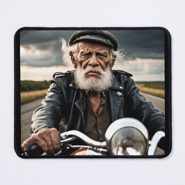 Item preview, Old Man On Motobike Gifts For Your Dad designed and sold by coloredInk89.