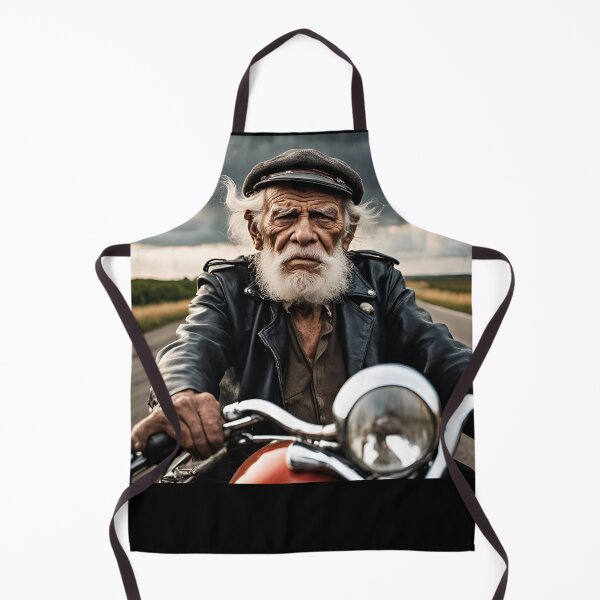 Item preview, Old Man On Motobike Gifts For Your Dad designed and sold by coloredInk89.