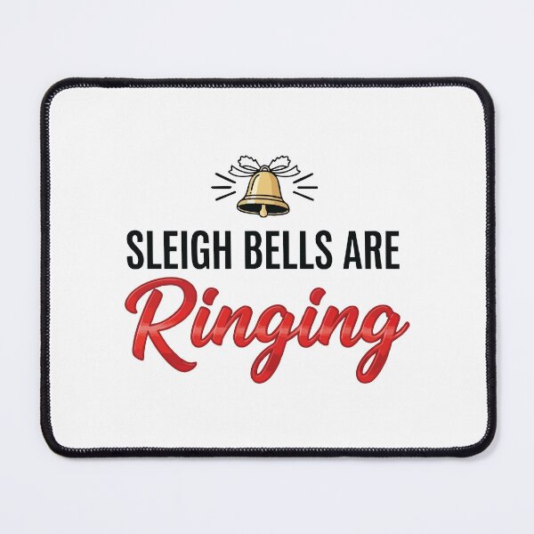 Item preview, Sleigh Bells Are Ringing Christmas Design designed and sold by graphicnew.