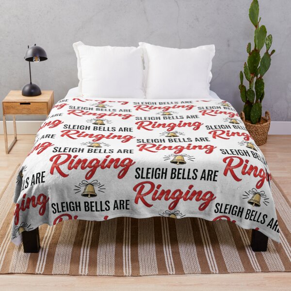 Item preview, Sleigh Bells Are Ringing Christmas Design designed and sold by graphicnew.