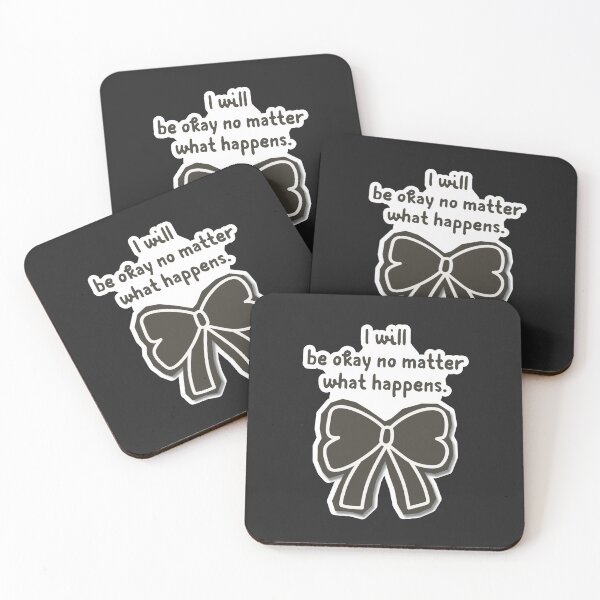 Item preview, Cute Bow Drawing Healing Positivity Quote Sticker Doodle designed and sold by TackyTime.