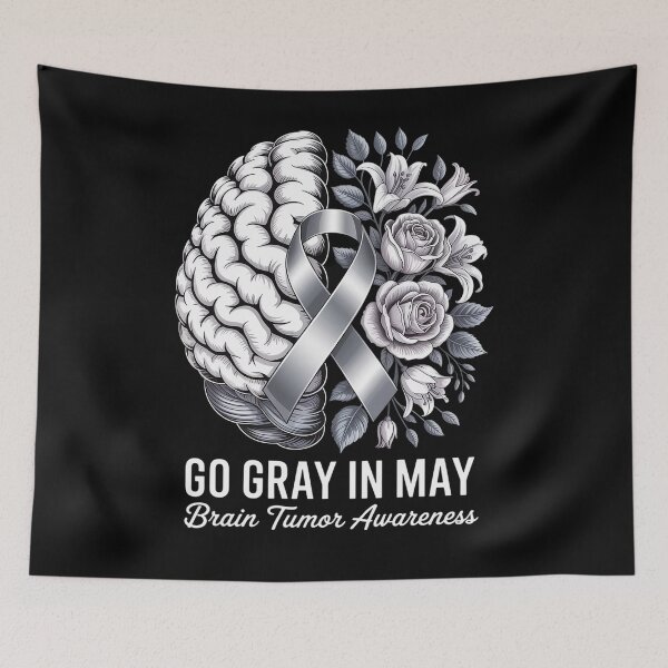 Item preview, Go Gray In May Brain Tumor designed and sold by RayhendersonArt.