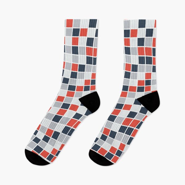 Item preview, Urban Geometry Bold & Minimal - Red Accent on a Graphite Background designed and sold by RedCircleArt.