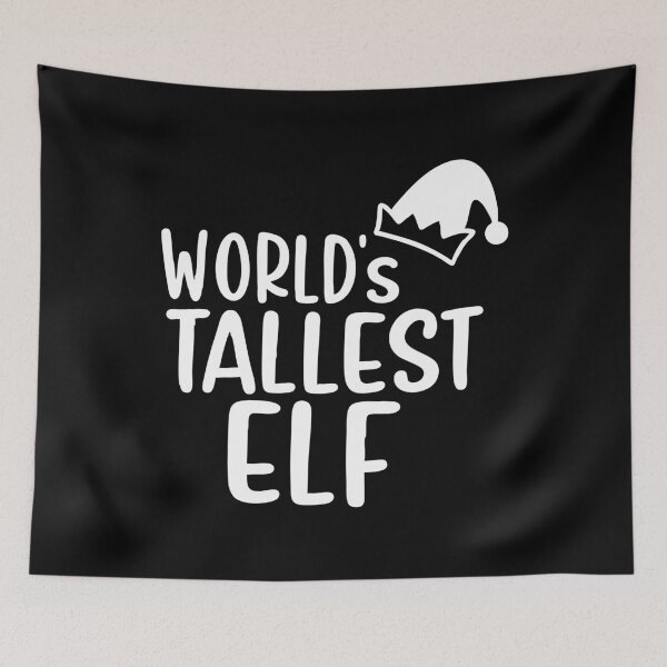 Item preview, Worlds Tallest Elf  designed and sold by CloudyPress.