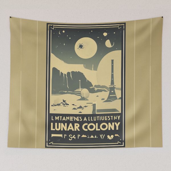 Item preview, Visit Luna Colony! designed and sold by ONYX Pixee.