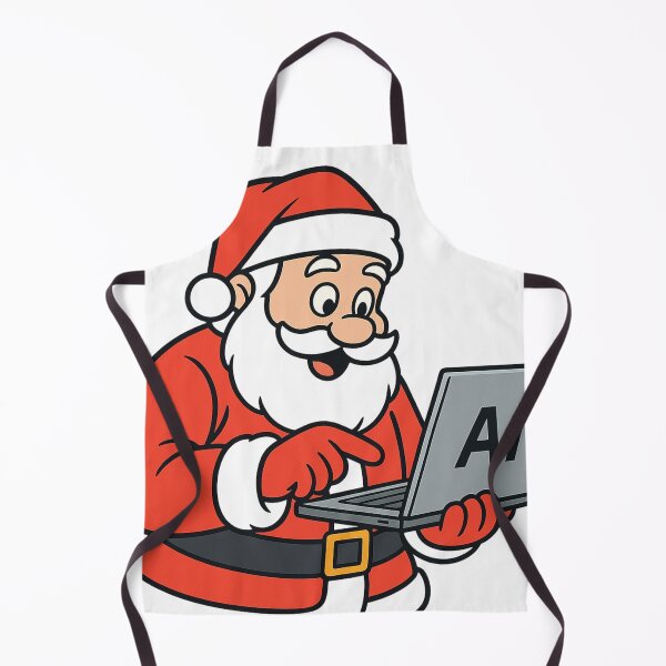 Item preview, Santa Using AI  designed and sold by kharatsuchita.