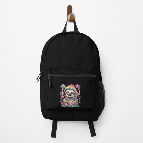 Item preview, Mushroom Sloth Art Trippy Psychedelic Rave designed and sold by HollyBellArtSte.