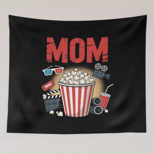 Item preview, Movie Night Party Mom Movie Themed Birthday Party Matching  designed and sold by FortuneFull.