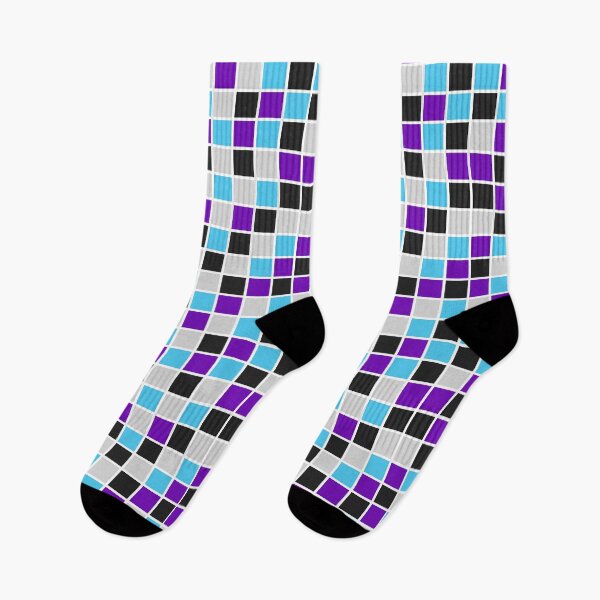 Item preview, Galactic Abstract Deep Space Pattern - Electric Blue and Deep Purple designed and sold by RedCircleArt.