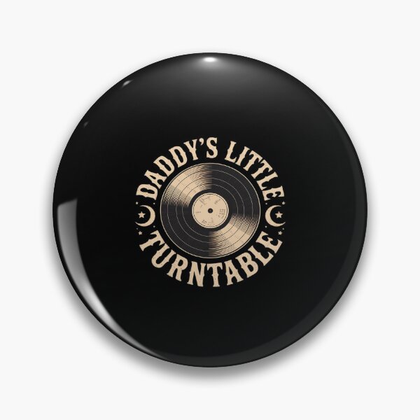 Artikelvorschau, Daddy's Little Turntable Vinyl Record 1 entworfen und verkauft von ToggleBet.