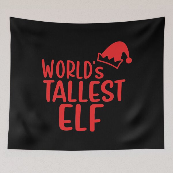 Item preview, Worlds Tallest Elf  designed and sold by CloudyPress.