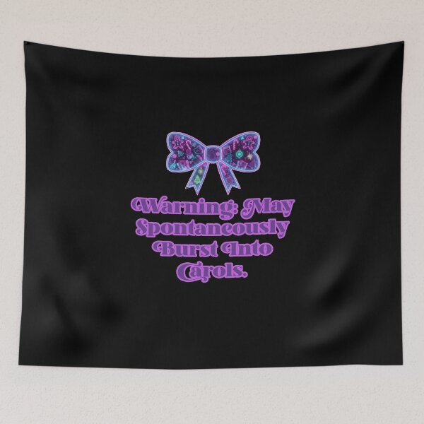 Item preview, Warning: May Spontaneously Burst Into Carols. designed and sold by Jason123za.