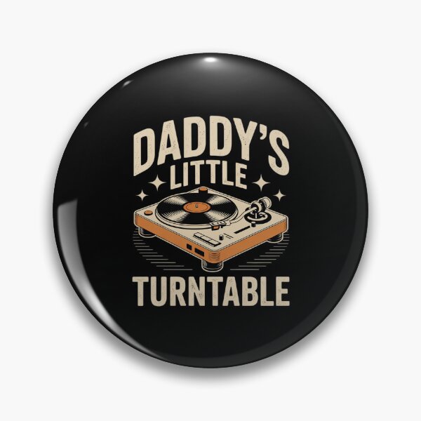 Item preview, Daddy's Little Turntable Vinyl Record designed and sold by BubblePancake.