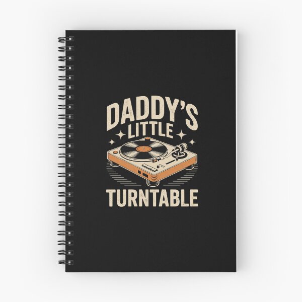 Item preview, Daddy's Little Turntable Vinyl Record designed and sold by BubblePancake.