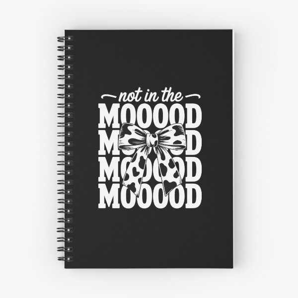 Item preview, Dairy Farmer Cow Dairy Farming Girl Mom Not in The Mooood designed and sold by BubblePancake.