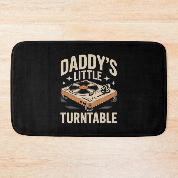 Item preview, Daddy's Little Turntable Vinyl Record designed and sold by BubblePancake.