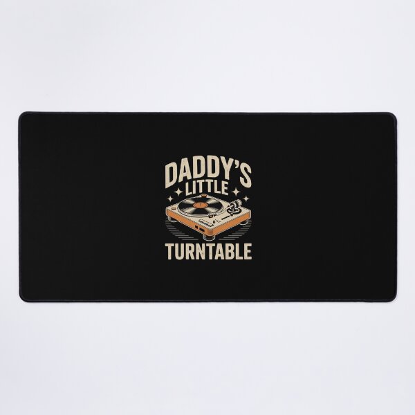Item preview, Daddy's Little Turntable Vinyl Record designed and sold by BubblePancake.