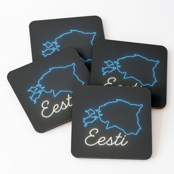 Item preview, Neon Estonia designed and sold by halibutgoatramb.