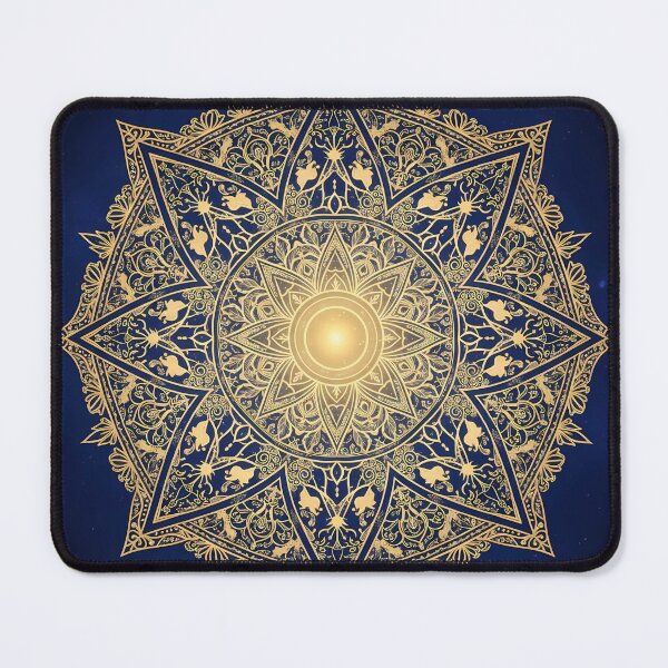 Item preview, “Radiant Golden Mandala of Light” designed and sold by digisetumedia.
