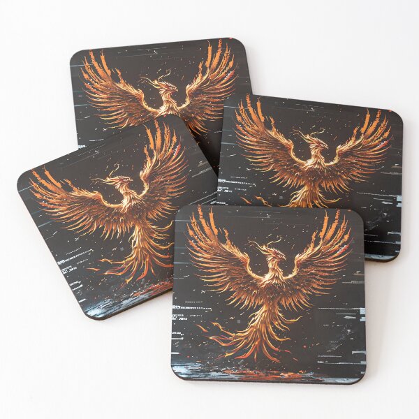 Item preview, Phoenix Glitch Ascent designed and sold by ONYX Pixee.