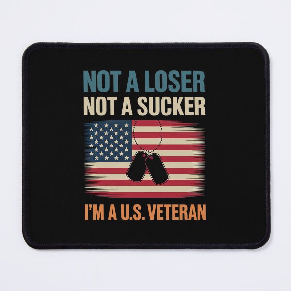 Item preview, Not a Loser Sucker I am a US Veteran Biden 2020 ANTI TRUMP designed and sold by GamtosMintys.