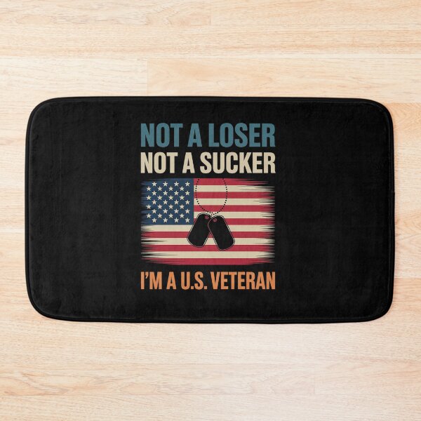 Item preview, Not a Loser Sucker I am a US Veteran Biden 2020 ANTI TRUMP designed and sold by GamtosMintys.