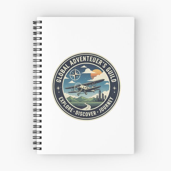 Item preview, Global Adventurer Vintage Aviation Badge Sticker designed and sold by ritikgaikwad.