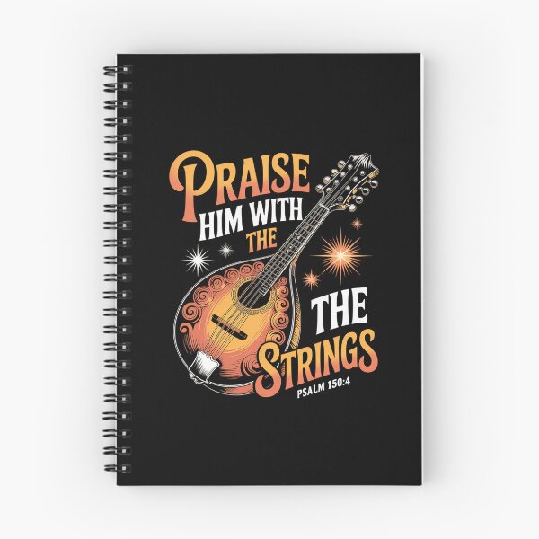 Item preview, Mandolin Player Praise Him With The Strings Mandolin designed and sold by IhanVaanMaArt.