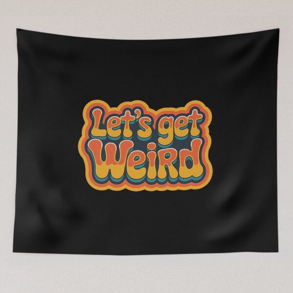 Item preview, Let's Get Weird Festival Typography designed and sold by ReadySide.
