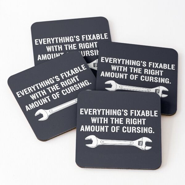 Item preview, Everything Is Fixable With The Right Amount Of Cursing  designed and sold by CreepyCornerArt.