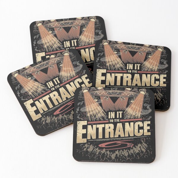 Item preview, In It To The Entrance Wrestling - Retro Stage Lighting Graphic designed and sold by ConfuseLab Alt.