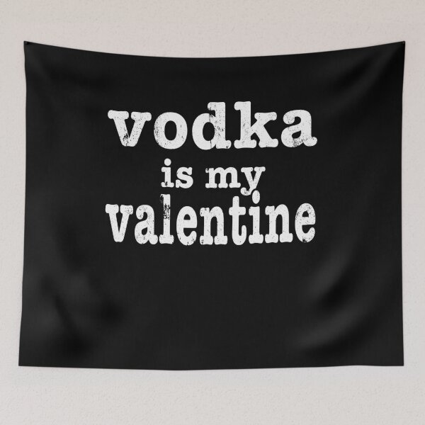 Item preview, My Anti Valentine Vodka Is My Valentine T Shirt designed and sold by shoppzee.