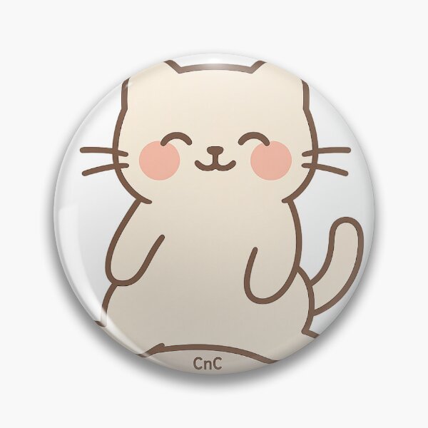 Item preview, Blushing Shy Cat designed and sold by Cat’n Cat.