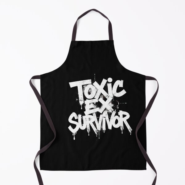 Item preview, Toxic Ex Survivor – Minimal Typography Funny Quote Art designed and sold by OzzFrequency.