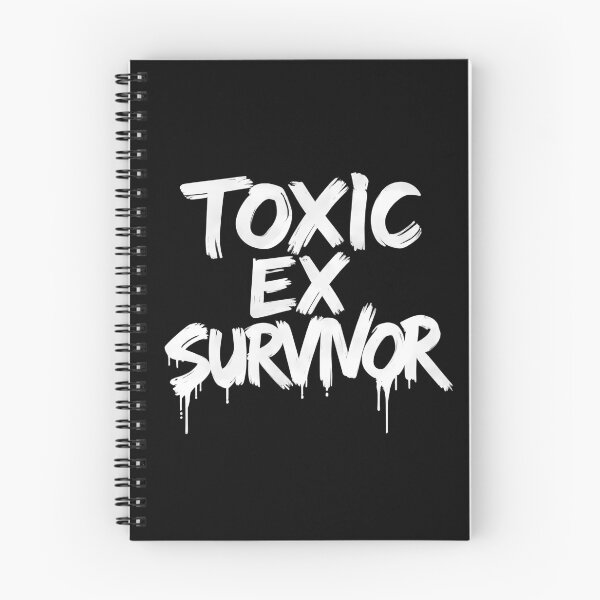 Item preview, Toxic Ex Survivor – Minimal Typography Funny Quote Art designed and sold by OzzFrequency.