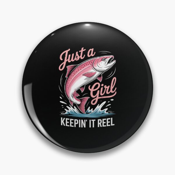 Item preview, Just a Girl Keeping It Reel Funny Fishing Lover Mother's Day Tank Top designed and sold by LKappa3Faber.