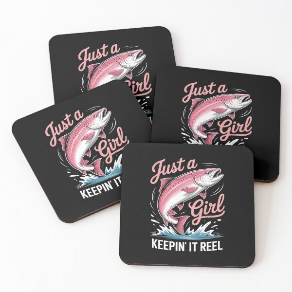 Item preview, Just a Girl Keeping It Reel Funny Fishing Lover Mother's Day Tank Top designed and sold by LKappa3Faber.