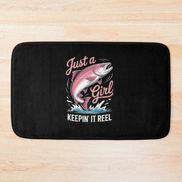 Item preview, Just a Girl Keeping It Reel Funny Fishing Lover Mother's Day Tank Top designed and sold by LKappa3Faber.