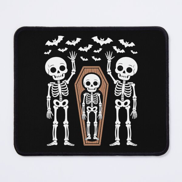 Item preview, Dancing Skeletons Cartoon Halloween Anti T.R.U.M.P designed and sold by NetoGalaxy.