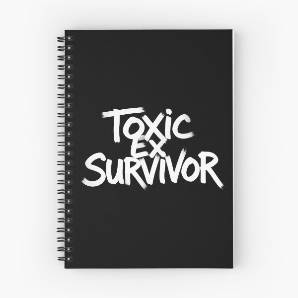 Item preview, Toxic Ex Survivor – Minimal Typography Funny Quote Art designed and sold by OzzFrequency.