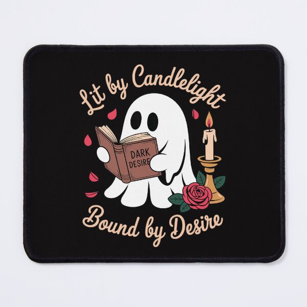 Item preview, Dark Romance Reading Ghost - Lit Candlelight Bound by Desire designed and sold by NetoGalaxy.