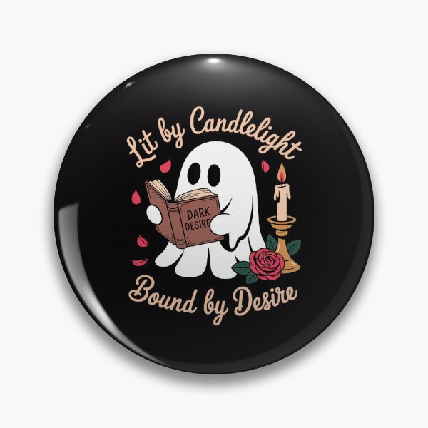 Item preview, Dark Romance Reading Ghost - Lit Candlelight Bound by Desire designed and sold by NetoGalaxy.