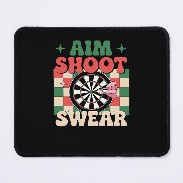 Item preview, Darts Dartboard Dart Girl Mom Coquette Aim Miss Swear Repeat designed and sold by NetoGalaxy.