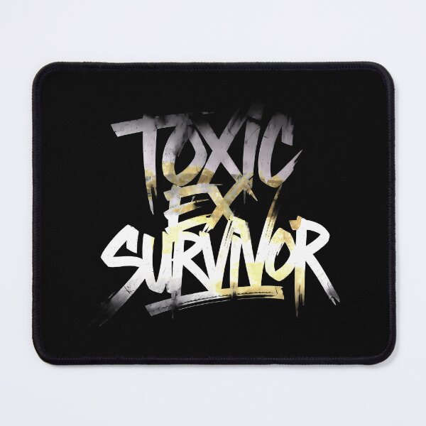 Item preview, Toxic Ex Survivor – Minimal Typography Funny Quote Art designed and sold by OzzFrequency.