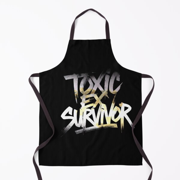 Item preview, Toxic Ex Survivor – Minimal Typography Funny Quote Art designed and sold by OzzFrequency.